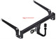 Tow Bar For Toyota Camry VIII (4 Door) (XV70) (Use only as bicycle carrier) (not suitable for pulling a trailer) - vertical detachable towball (automatic)