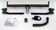 Tow Bar For Peugeot 406 D8, D9, Estate - Standard Swan Neck Tow Ball