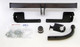 Tow Bar For Renault Laguna 5 Door - Standard Swan Neck Tow Ball