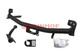 Tow Bar For Opel Corsa C 3/5 Door - swan neck towball for 2 screw - old solution