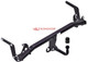 Tow Bar For Citroen C5 Aircross (A_) (incl. Ad Blue, Mild Hybrid) (excl. Plugin Hybrid) - Standard Swan Neck Tow Ball
