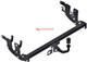 Tow Bar For Ford Ecosport (facelift) (incl. Titanium) (incl. ST-Line) (excl. 4WD) (excl. version with a spare wheel on the tailgate) - Standard Swan Neck Tow Ball