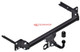 Tow Bar For Honda CR-V  V (RW_, RT_) (USA) - Standard Swan Neck Tow Ball