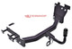 Tow Bar For Chrysler Sebring 4 Door (JS) - Standard Swan Neck Tow Ball