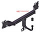 Tow Bar For Audi Q8 (4MN) (incl. SQ8) - Standard Swan Neck Tow Ball