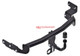 Tow Bar For Hyundai i30 III Estate (Face lift) (excl. N-Line) - Standard Swan Neck Tow Ball