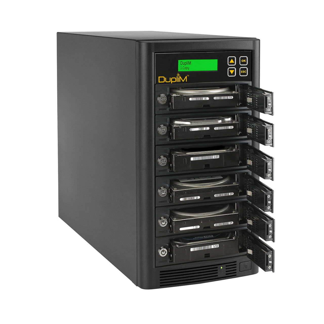 DupliM 1:5 SSD HDD High-Speed SATA Duplicator Open Slots