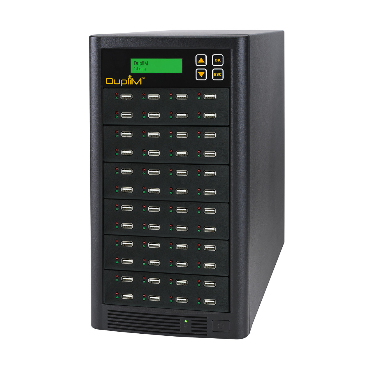 DupliM 1:95 USB Flash Drive Duplicator Stand-Alone Left Angle