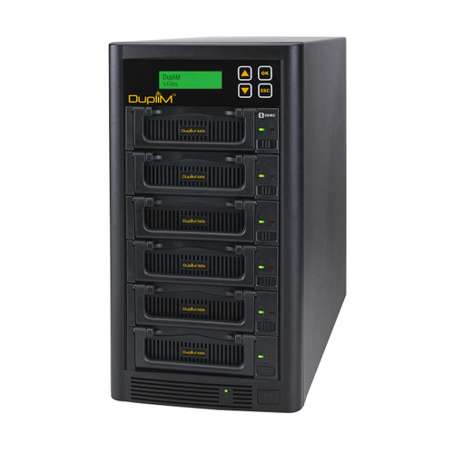 DupliM 1:5 SSD HDD Duplicator High-Speed SATA/IDE Left Angle