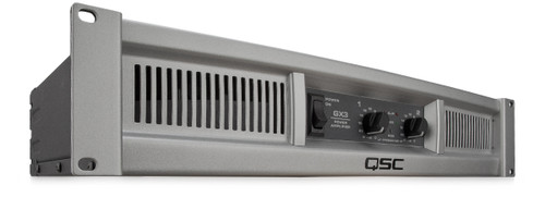 QSC GX3 Two-Channel Power Amplifier, front view