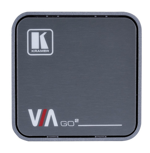 Kramer VIA-GO2  Compact & Secure 4K Wireless Presentation Device, top
