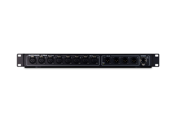 AR84 is an 8 XLR input, 4 XLR output AudioRack, compatible with GLD, Qu and SQ mixers