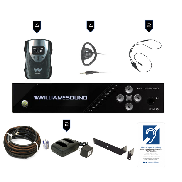 Williams Sound FM Plus FM 558 PRO FM/WiFi Listening Assist System