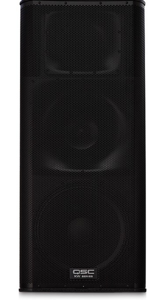 QSC KW153 Active 15-inch 3-way Loudspeaker, front view