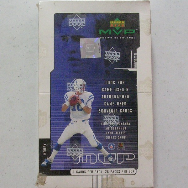 2000 Upper Deck MVP Football Hobby Box - Card Exchange Sports
