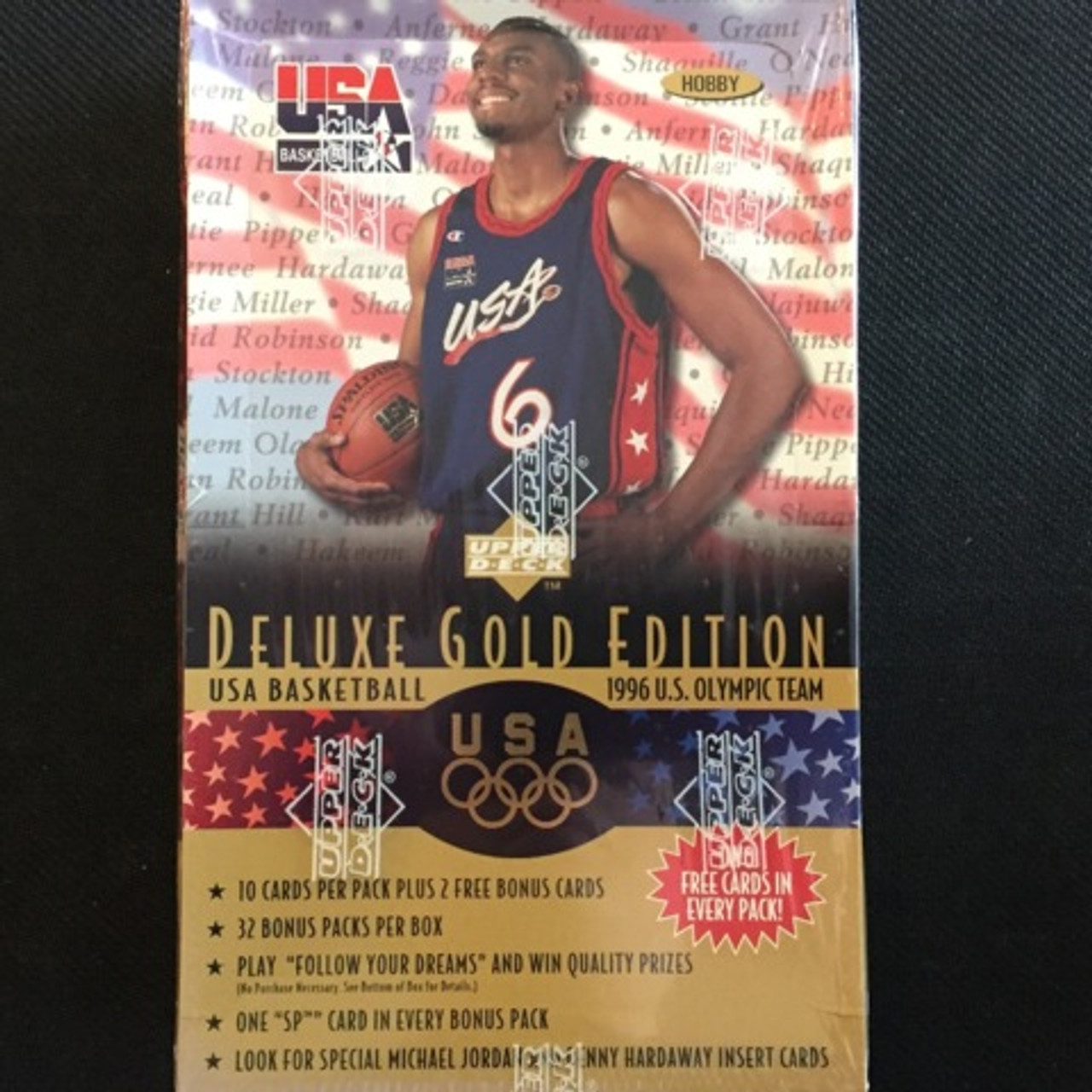1996 Dream Team USA Basketball NBA Poster 