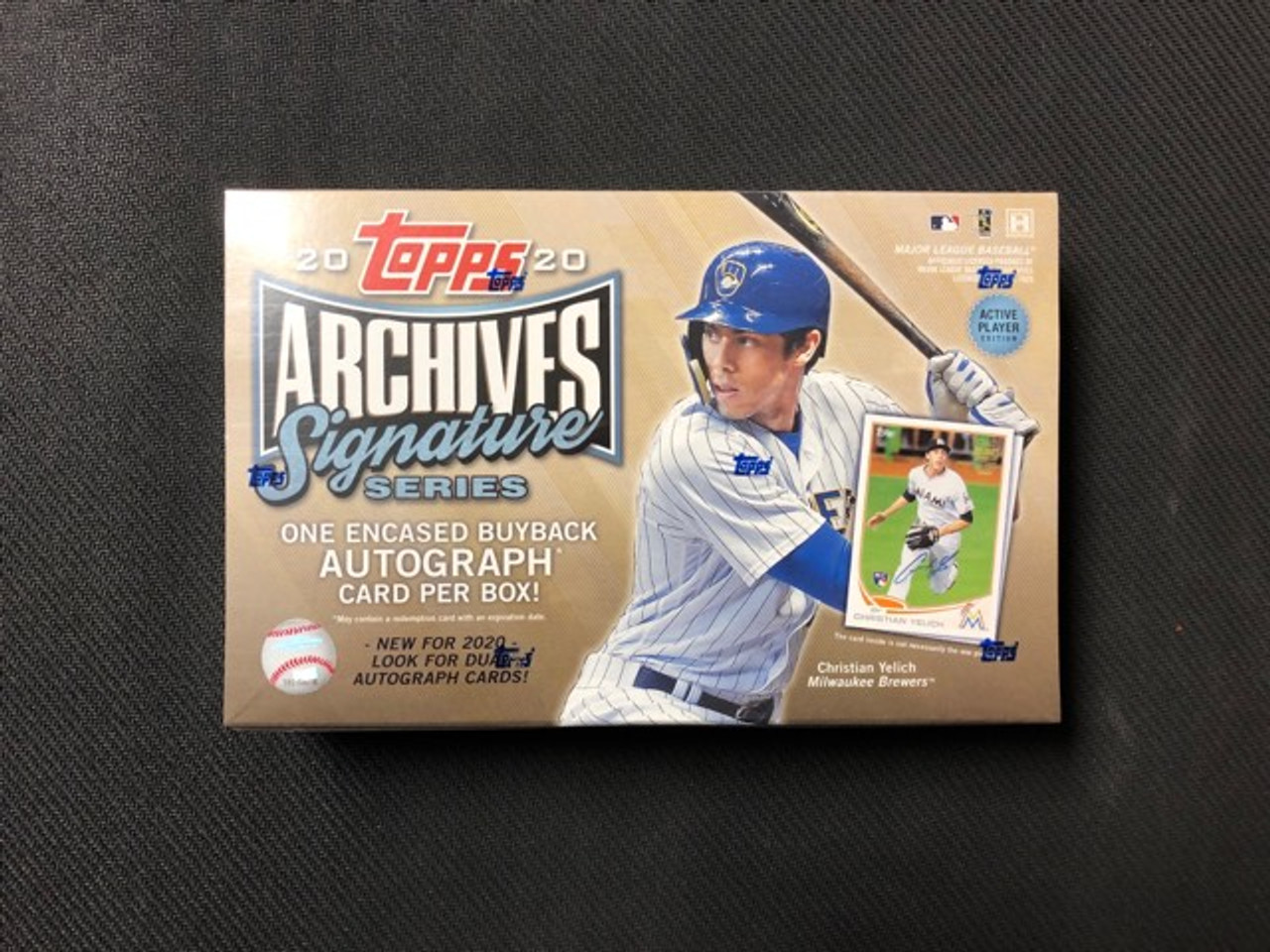 2020 Topps Archives Signature Series Baseball Box Active - Card