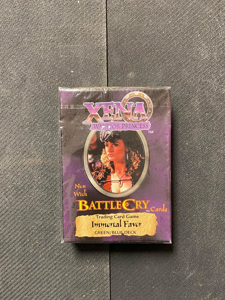Xena Warrior Princess Now with Battle Cry Cards Immortal Favor