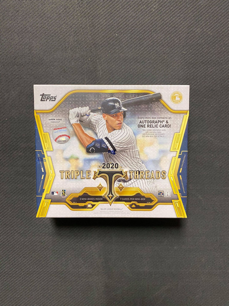 2020 Topps Triple Threads Baseball Hobby Box - Card Exchange Sports