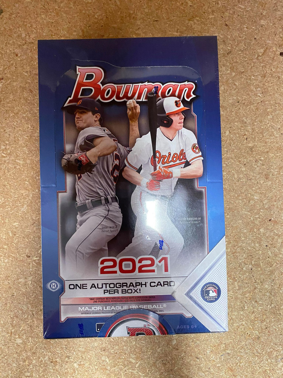 2021 Bowman Baseball Hobby Box - Card Exchange Sports
