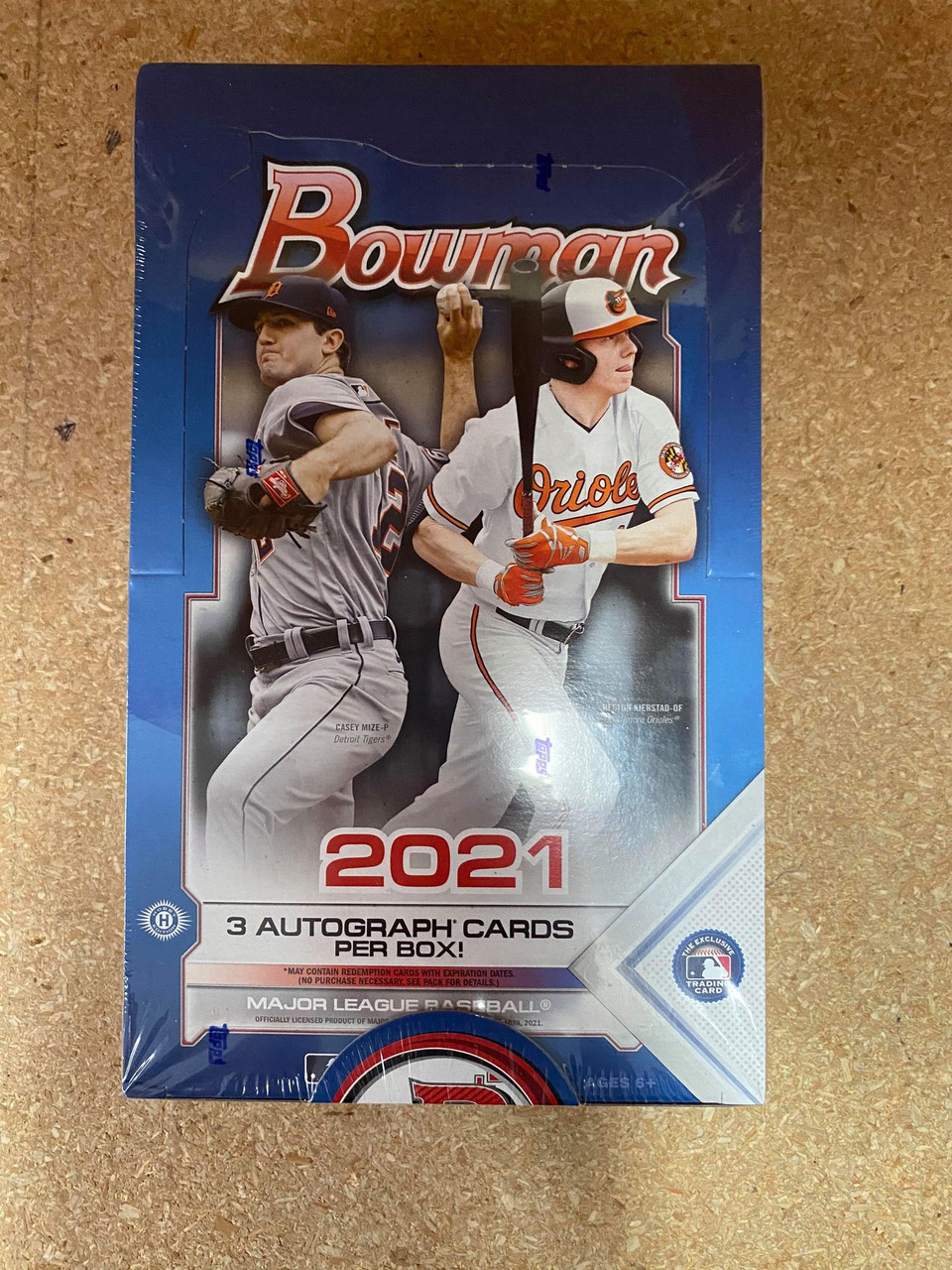 2021 Bowman Chrome Baseball Hobby Box - Card Exchange Sports