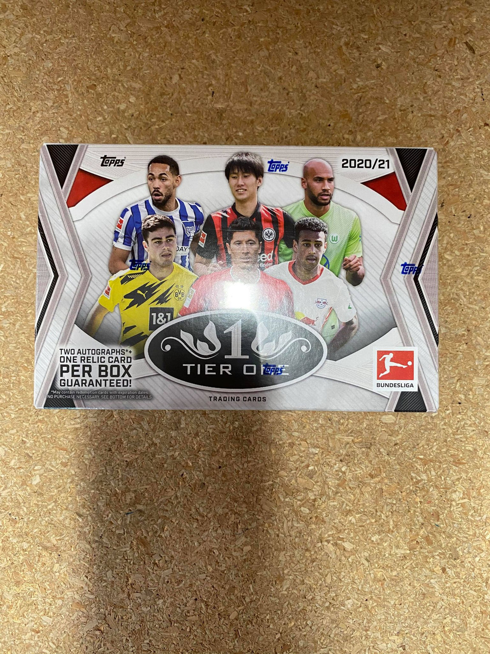 2021 Topps Tier One Bundesliga Soccer Hobby Box