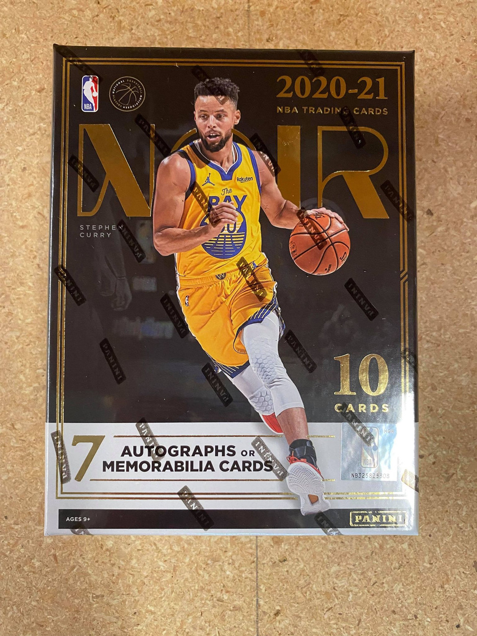 NBAカード STEPHEN CURRY ジャージカード シリアル Panini NOIR