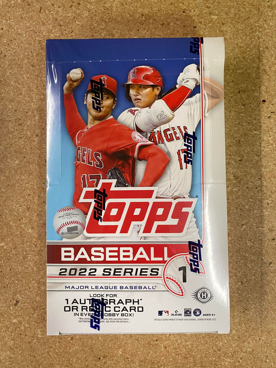 2022 Topps Series 1 Baseball Hobby Box