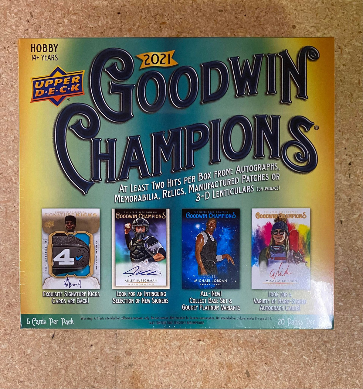 2021 Upper Deck Goodwin Champions Hobby Box