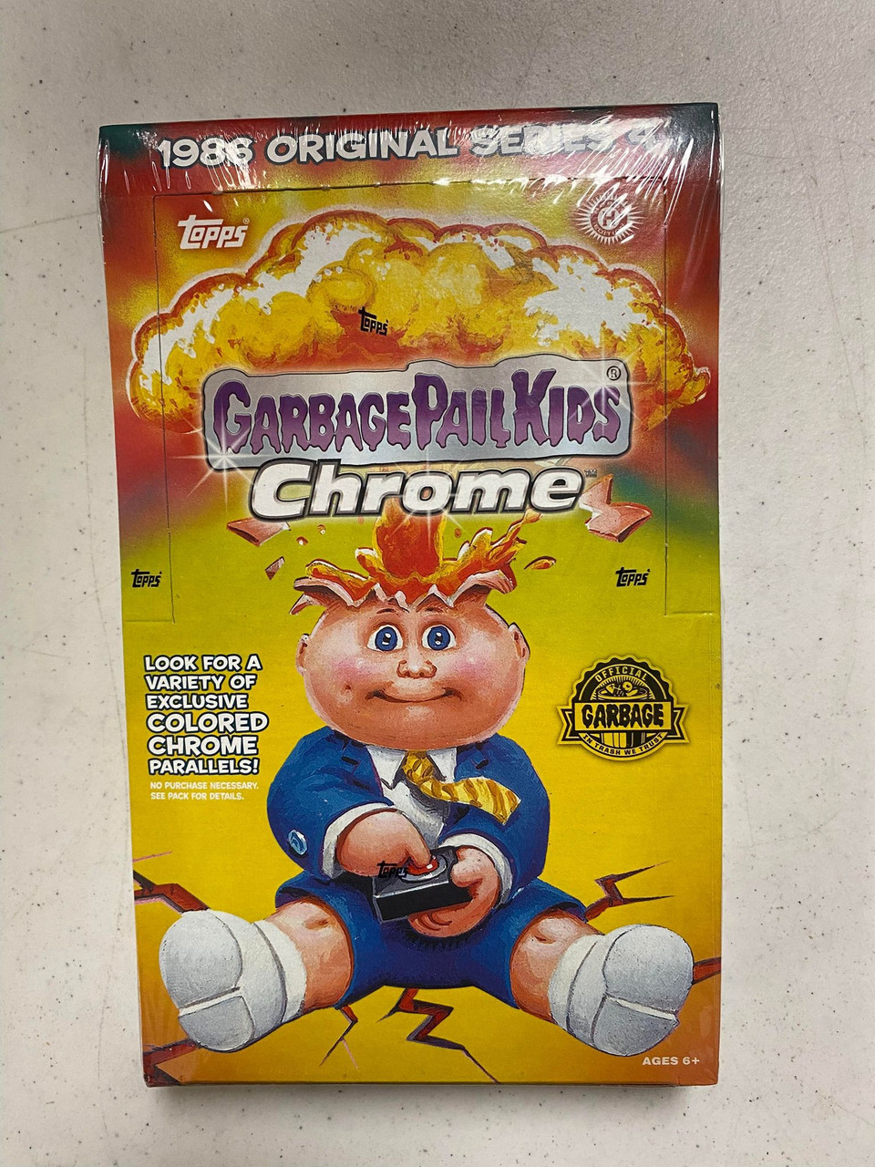 Factory Sealed Blaster Box Trading Cards 2022 Topps Garbage Pail