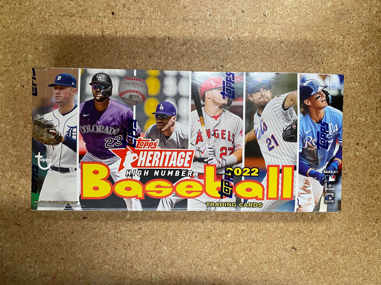 2022 Topps Heritage High Number Baseball Hobby Box