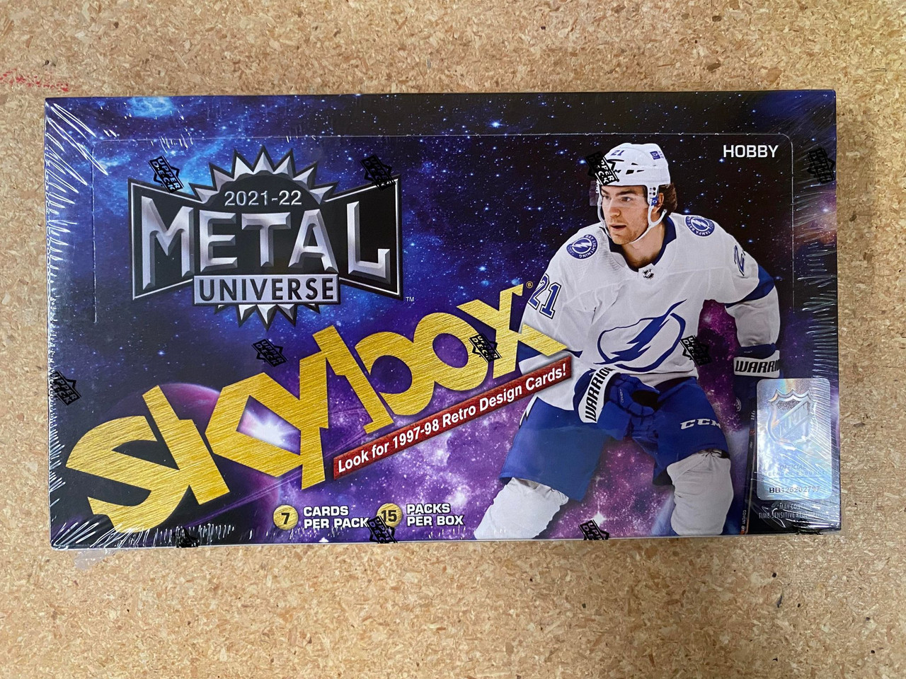 未開封ボックス】2021 UPPER DECK Skybox METAL UNIVERSE CHAMPIONS