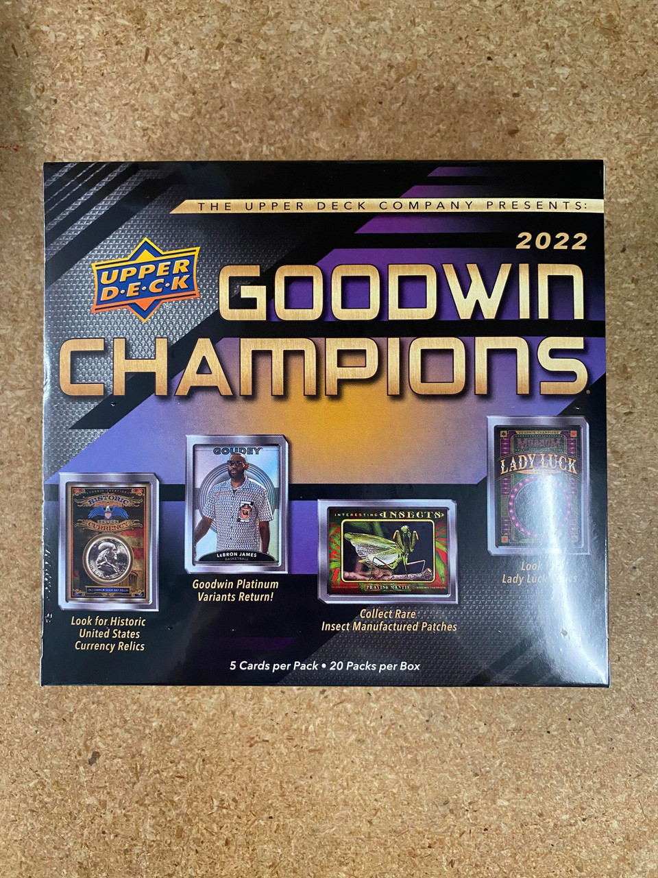 2022 Upper Deck Goodwin Champions Hobby Box - Card Exchange Sports