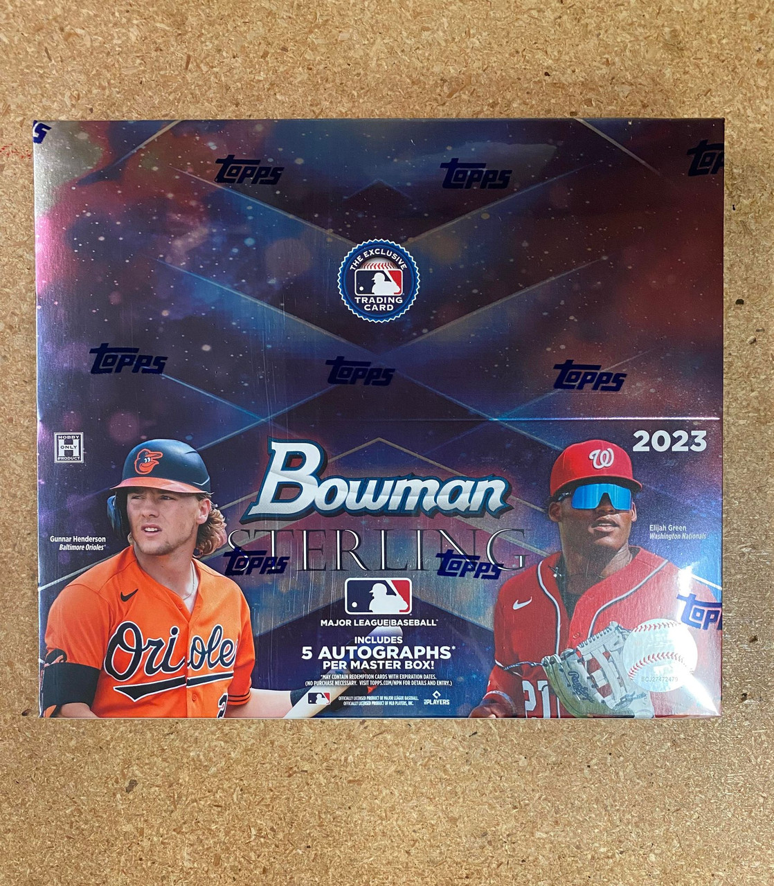 2023 Bowman Sterling Baseball Hobby Box - Card Exchange Sports