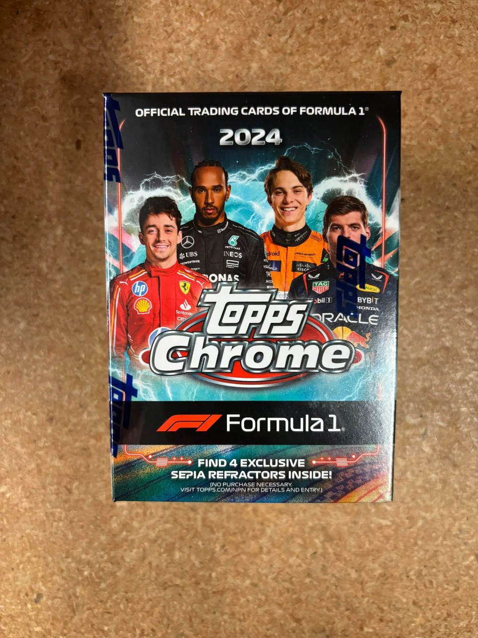 Amazon.com: 2024 Topps Chrome Formula 1 Value Box : Sports