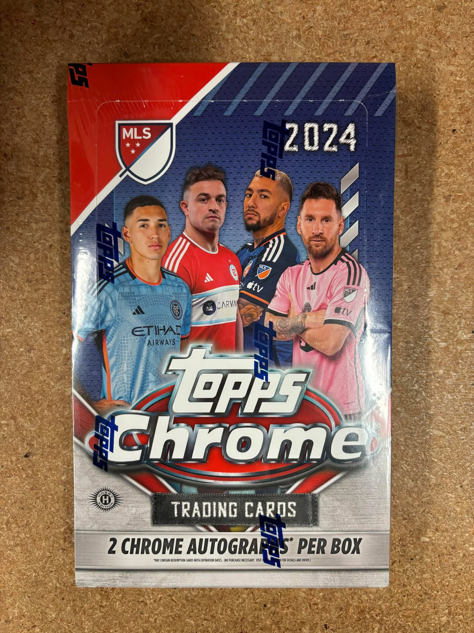 2024 Topps Chrome MLS Soccer Hobby Box