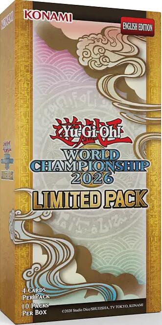 YuGiOh Limited Pack World Championship 2026 Box - Card Exchange Sports
