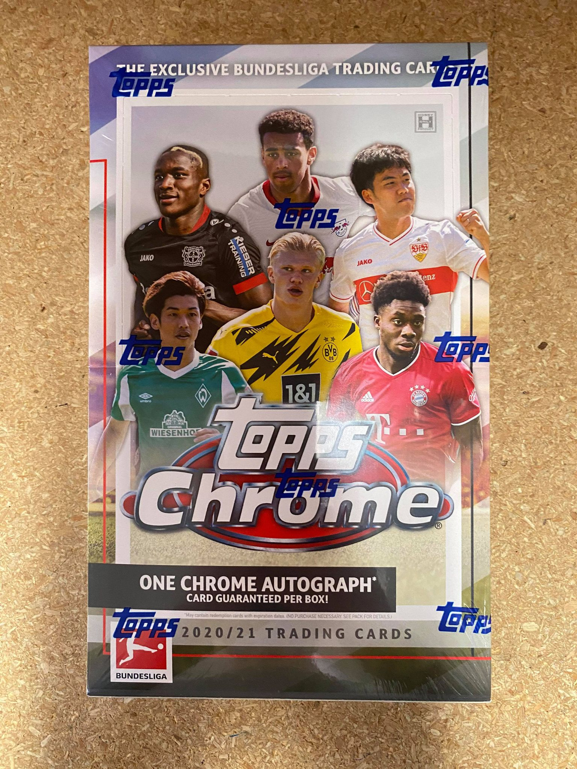 2020/21 Topps Chrome Bundesliga Soccer Hobby Box Card Exchange Sports