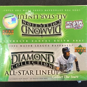 2004 Upper Deck Diamond Collection All-Star Lineup Baseball Hobby Box