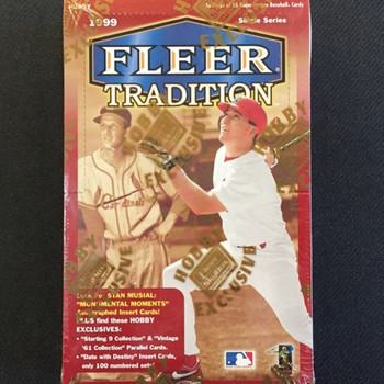 1999 Fleer Tradition Baseball Hobby Box