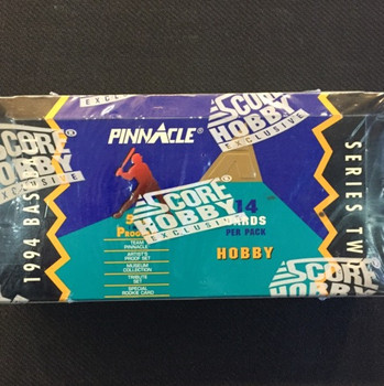 1994 Pinnacle Series 2 Baseball Hobby Box