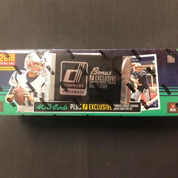 2018 Panini Donruss Football Factory Set