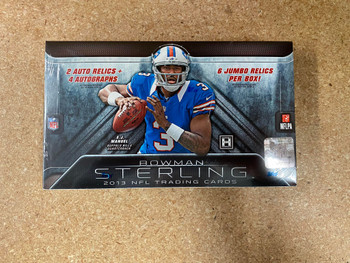 2013 Bowman Sterling Football Hobby Box