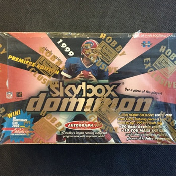 1999 Skybox Dominion Football Hobby Box