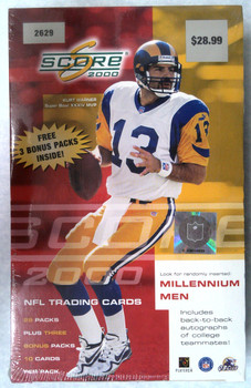 2000 Score Football Retail Box