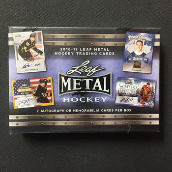 2016/17 Leaf Metal Hockey Box