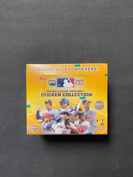 2020 Topps MLB Sticker Collection Baseball Box