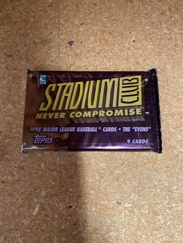 1998 Topps Stadium Club "Evens" Baseball Hobby Pack