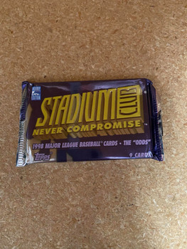 1998 Topps Stadium Club "Odds" Baseball Hobby Pack