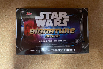 2021 Topps Star Wars Signature Series Box